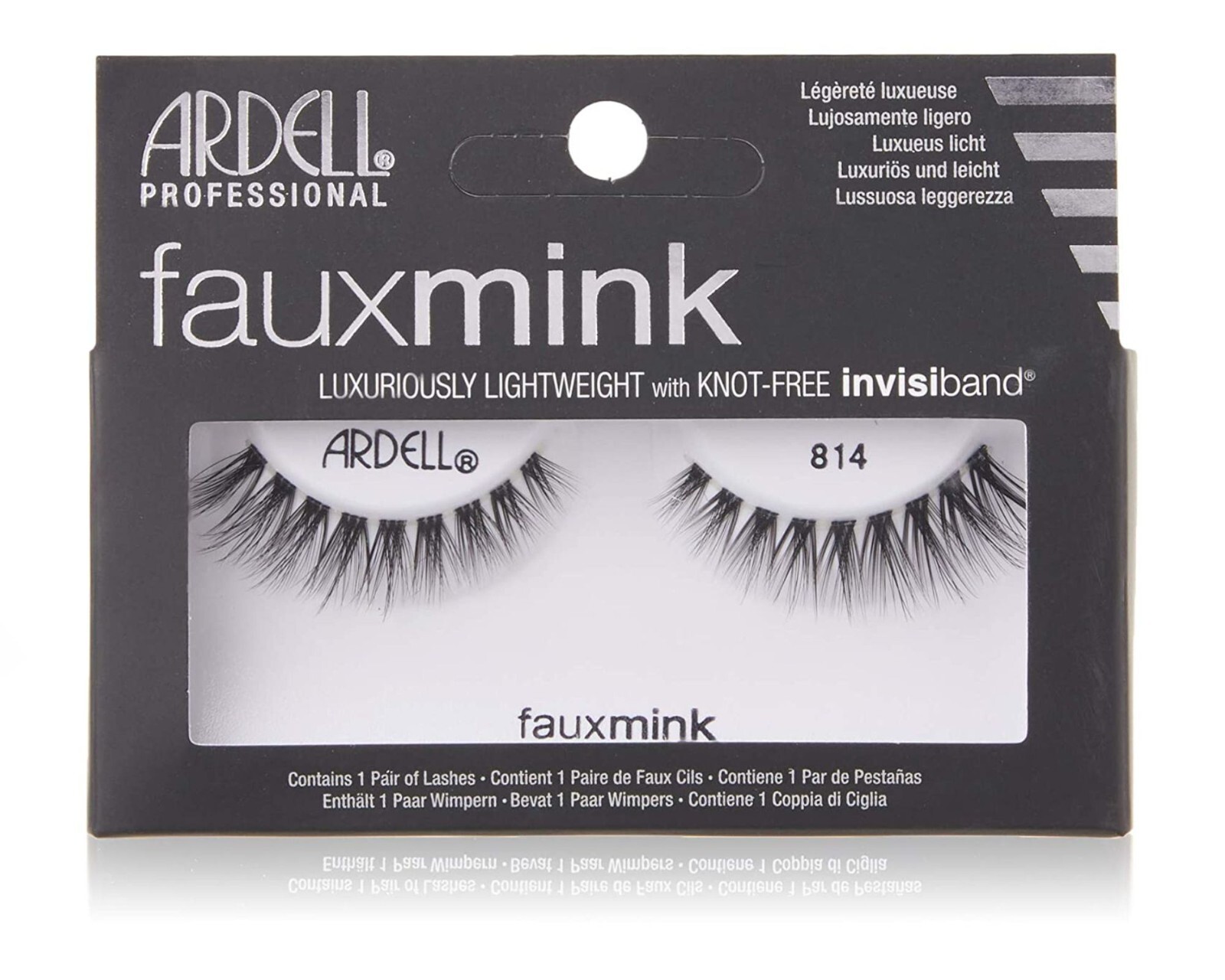 Ardell False Eyelashes - 1 Pair - Fauxmink - 814 - CHOOSE QUANTITY