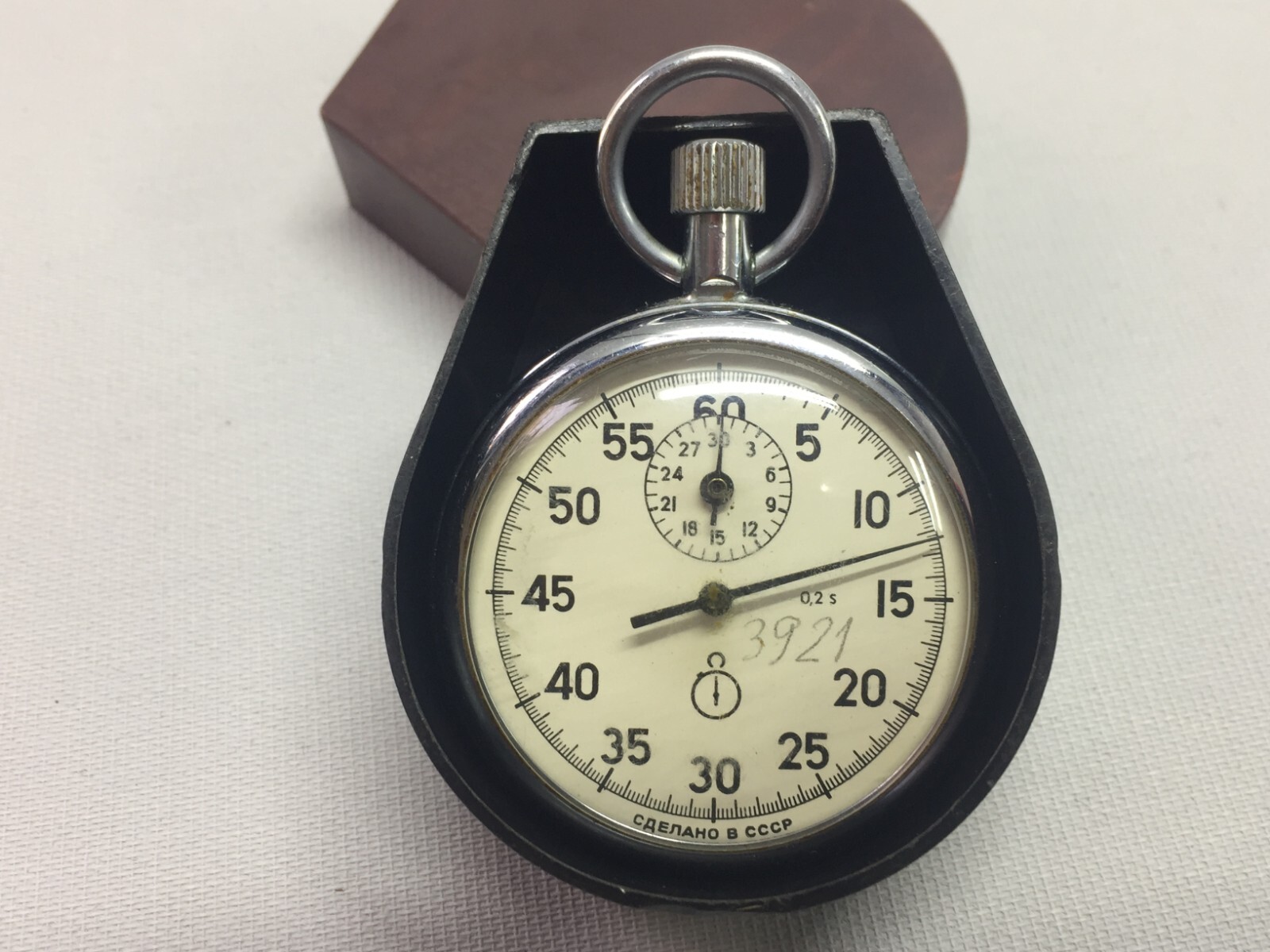 AGAT vintage mechanical ex USSR stopwatch chronometer