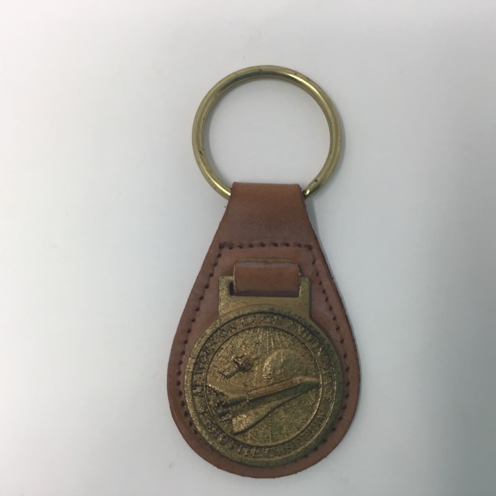 Vintage NASA Space Shuttle Orbiter  1988 KEY Chain Monogram
