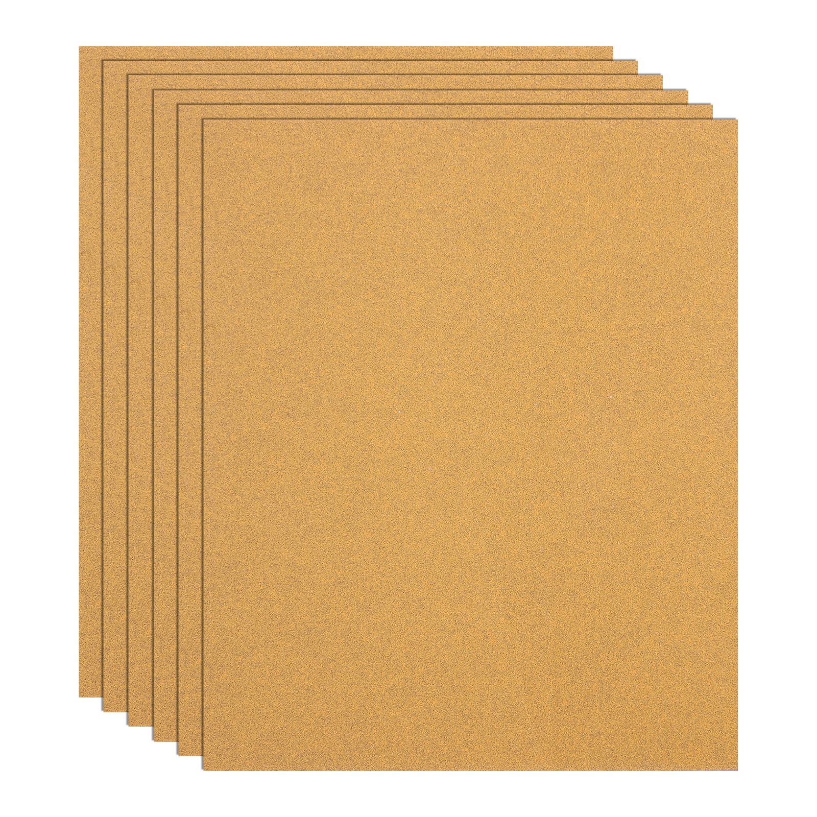 6 Pack 9" x 11" Sandpaper, 100 Grit Sand Paper for Wood Furniture Floor