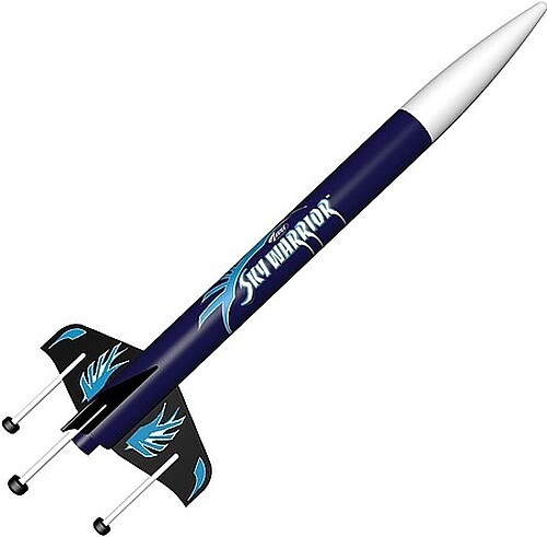 Estes Sky Warrior - Level 2 Model Rocket Kit - #7239
