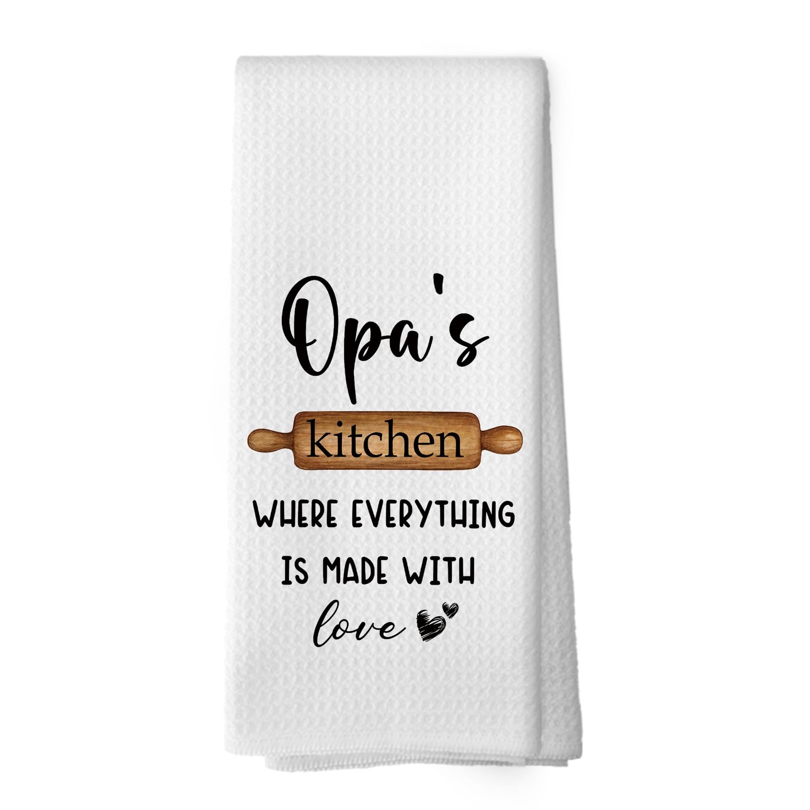 Opa Gifts Kitchen Dish Towels, Grandfather Gifts for Christmas Birthday from ...