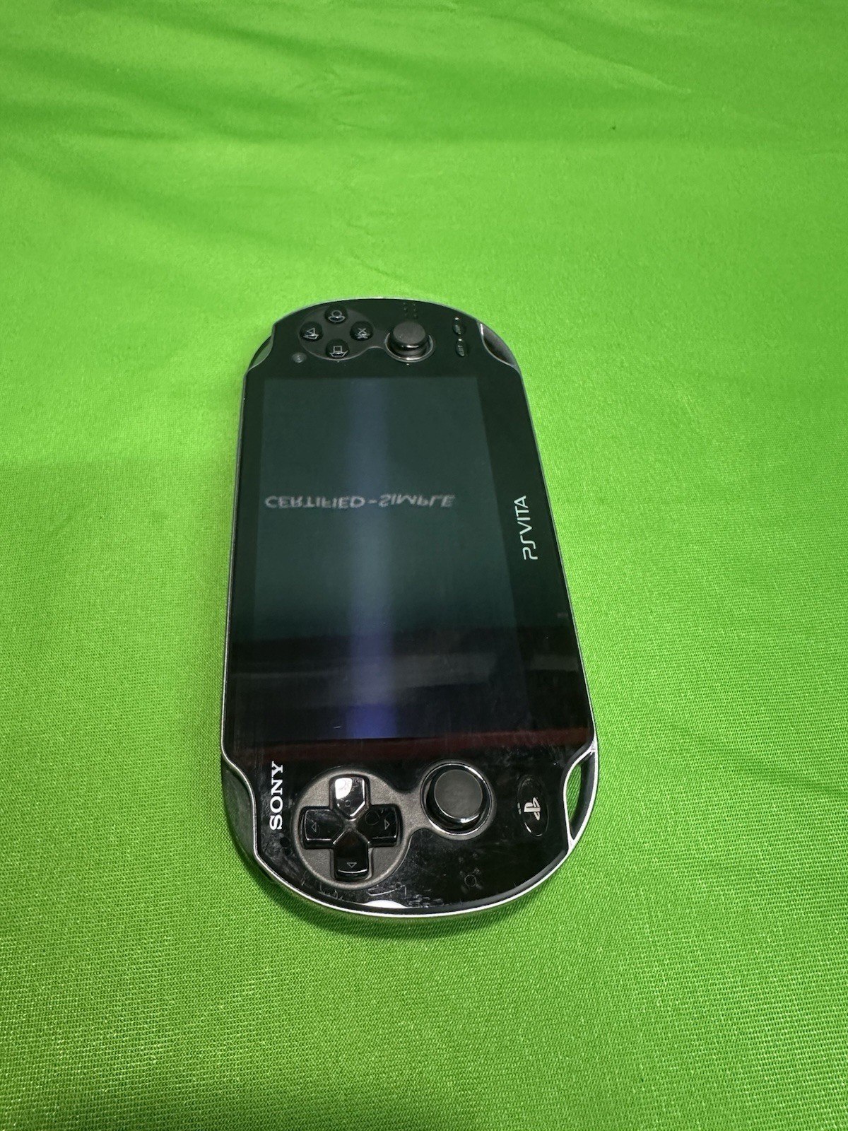 Sony PS Vita PCH-1001 OLED Wi-Fi Handheld Game Console - UNTESTED Parts/Repair