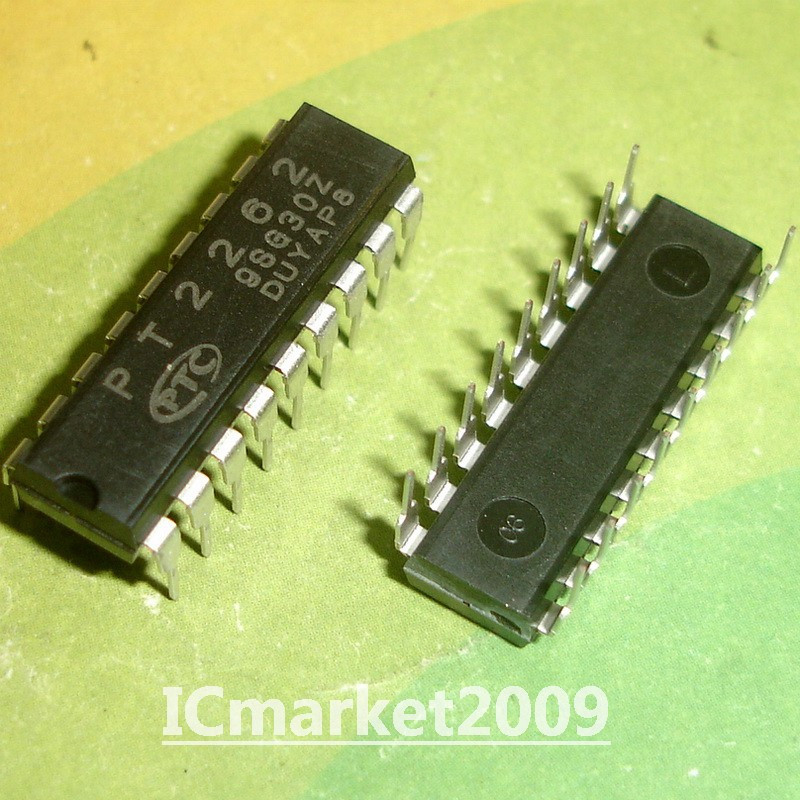 50 PCS PT2262 DIP-18 2262 Remote Control Encoder IC Chip
