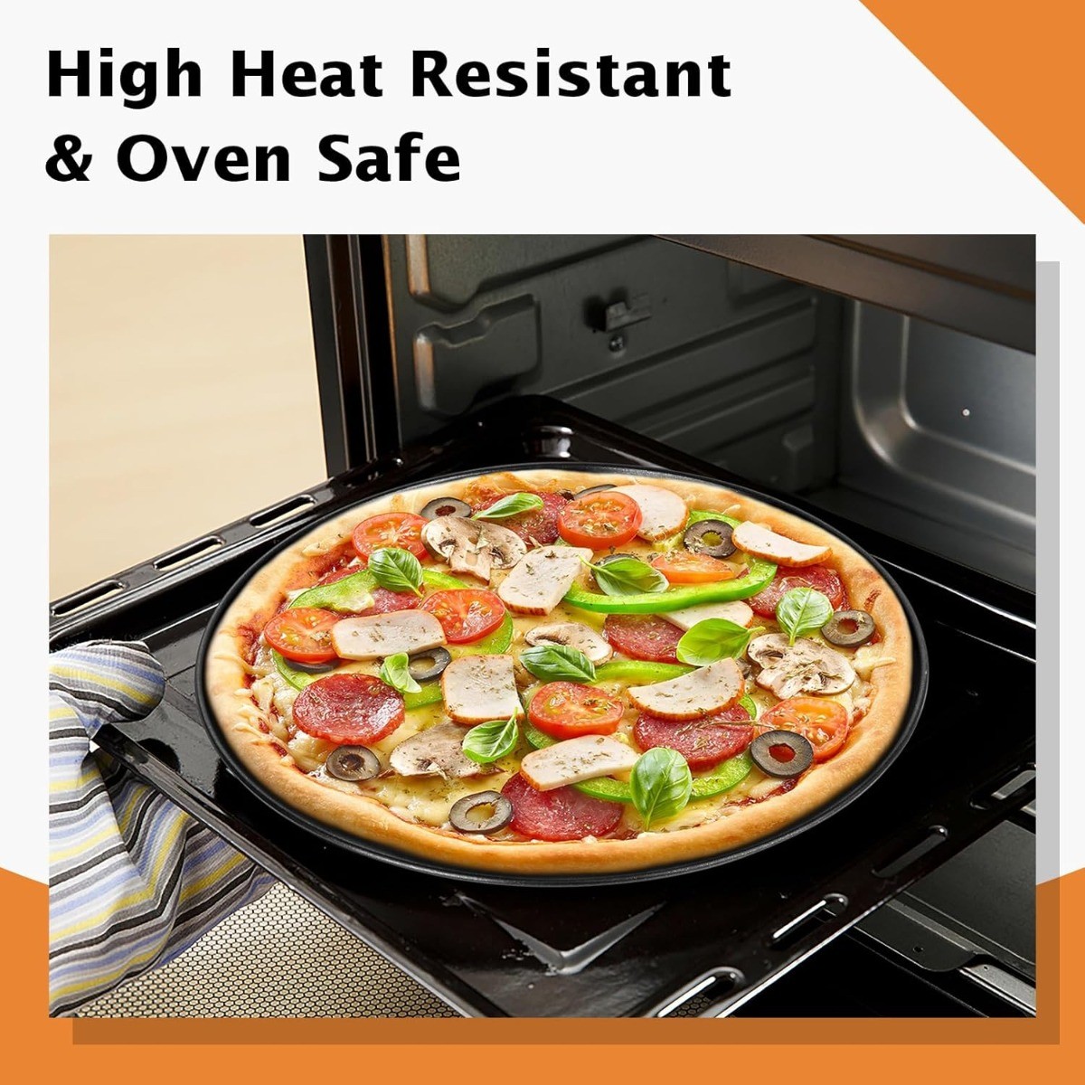 Nonstick Pizza Pan Kitchenware Baking Tray