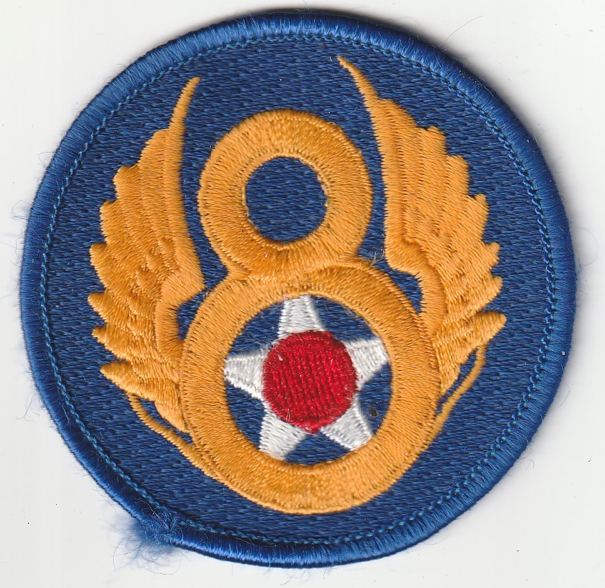 USAF air force 8th Air Force Eighth Air Force patch