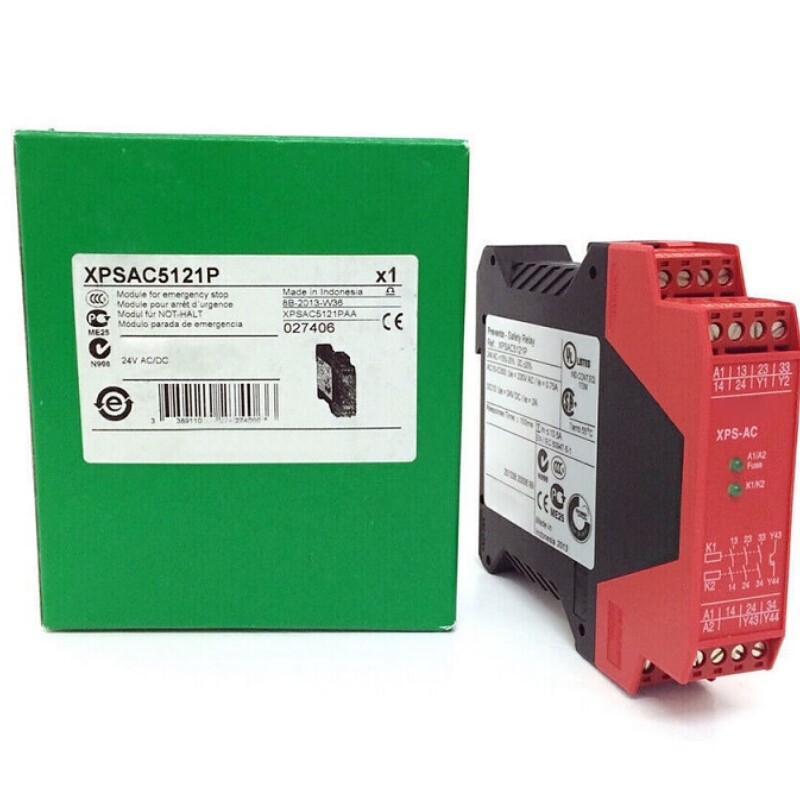 1PCS Brand New XPSAC5121P schneider XPSAC5121P safety relay  Fast Shipping