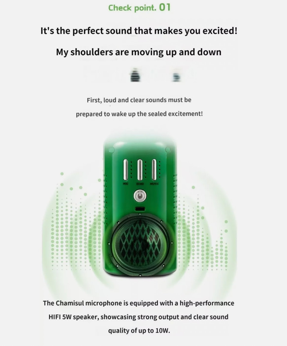 Hite Jinro Frog Toad Bluetooth Speaker Mic Karaoke USB Korean Soju