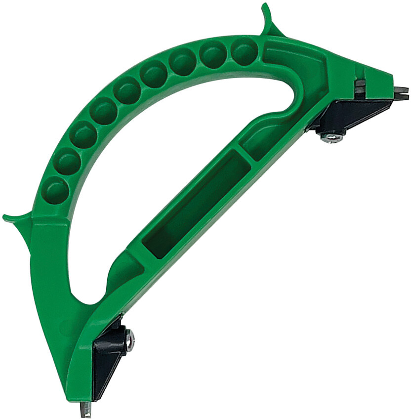 AccuSharp All in 1 Tool Green Smooth ABS Knife Sharpener 101C