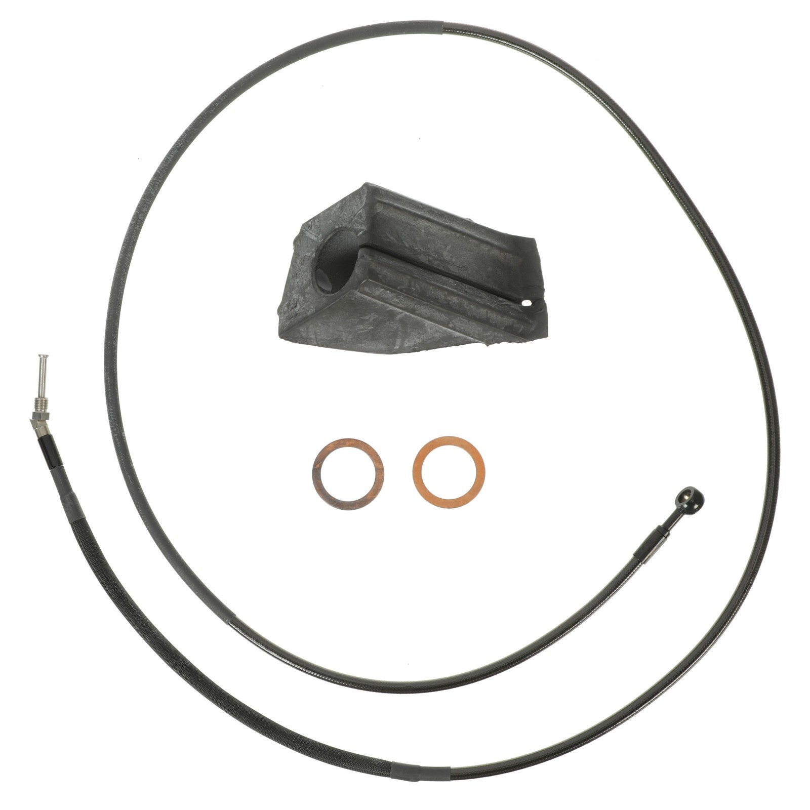 HARLEY DAVIDSON HYDRAULIC CLUTCH LINE BLACK DIAMOND 76.50IN OEM NEW 37200046