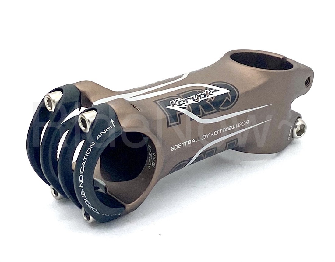 NEW Shimano PRO KORYAK 31.8x 110mm bike Stem,1-1/8",+/- 10 Degree,Brown/Black