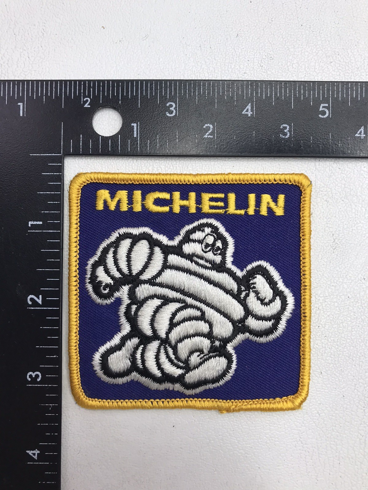 Vintage Kinda Rough MICHELIN MAN Car Tires Patch (Auto Care, Michelin Tire) M027