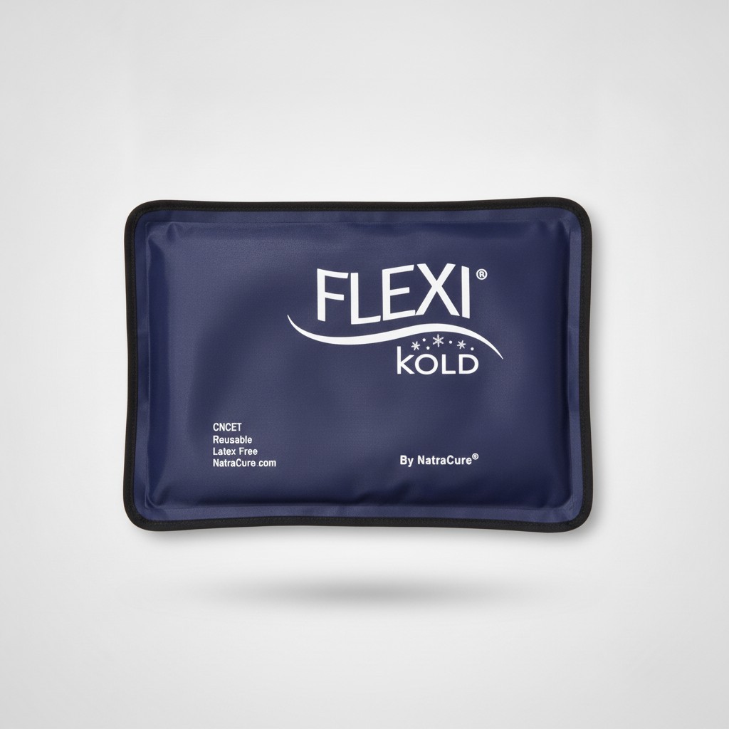 Gel Ice Pack - Medium Cold Compress to Soothe Pain Anywhere (7.5” x 11”)
