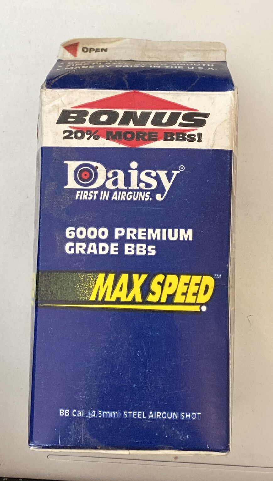 Daisy Premium Grade BB .177 CAL Precision Max  - 6000 Count BBs & 23 CO2 Cartrdg