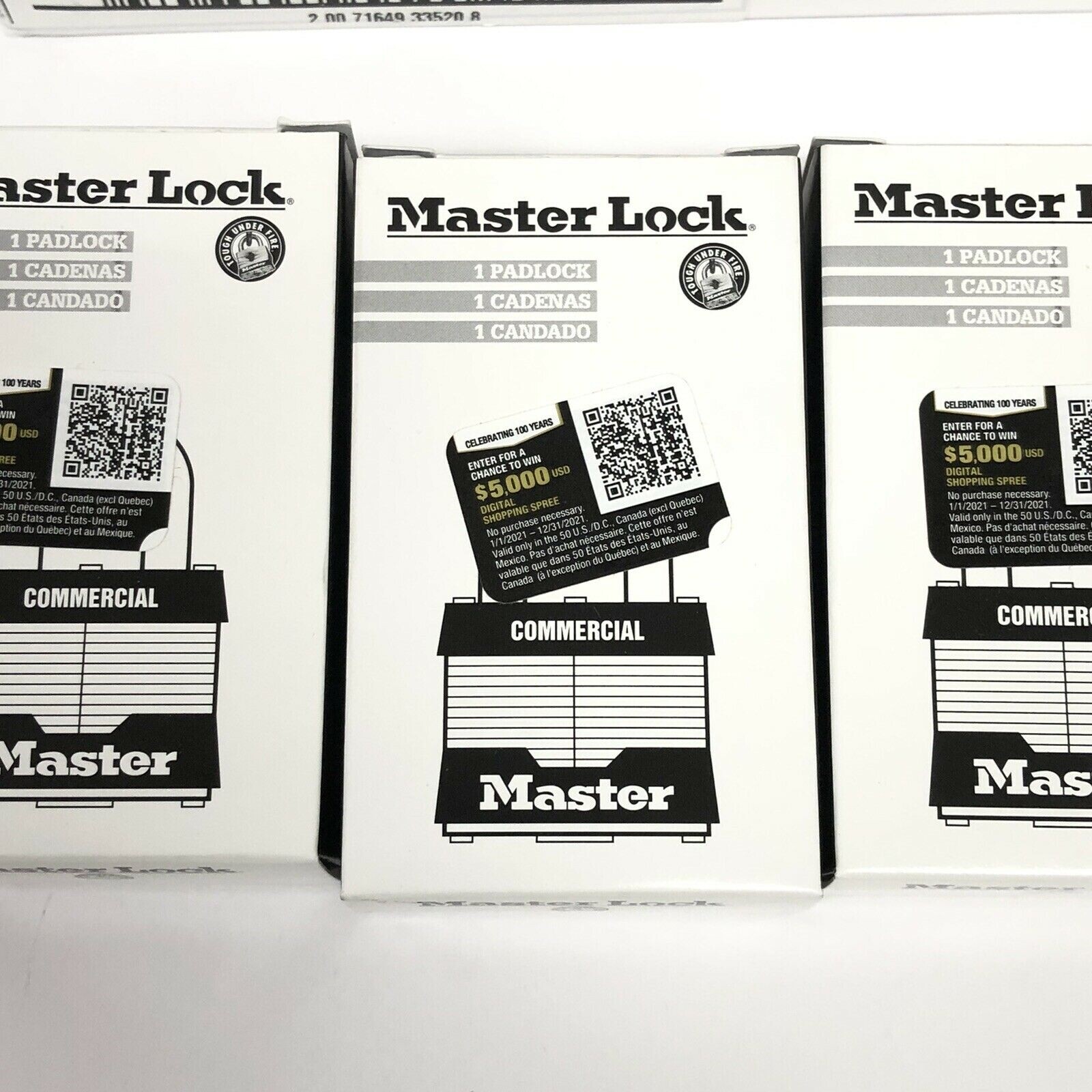 6 Master Lock No. 5 Heavy Commercial 5LF Padlocks Includes 2 Keys Per Lock NEW
