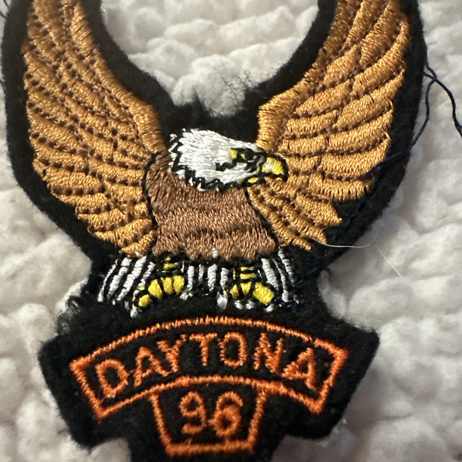 Harley Davidson Daytona Florida 1996 Eagle Vest Patch