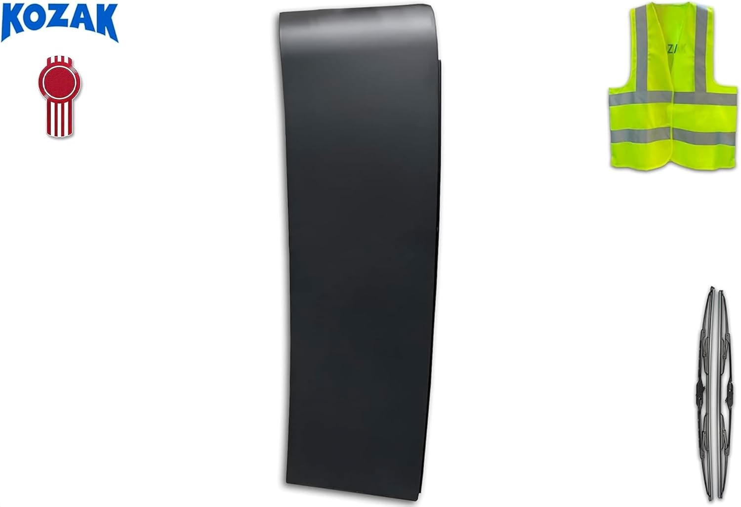 Cabin PLASTIC Upper Sleeper Fairing, Left Compatible With Kenworth T680 2022+