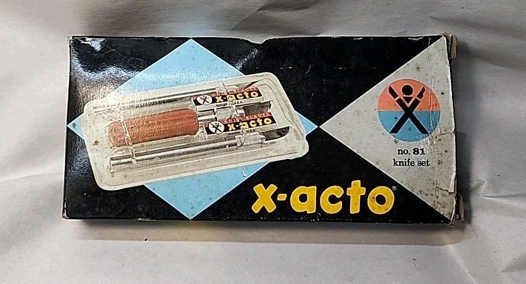 Vintage New x-acto knife set No.81