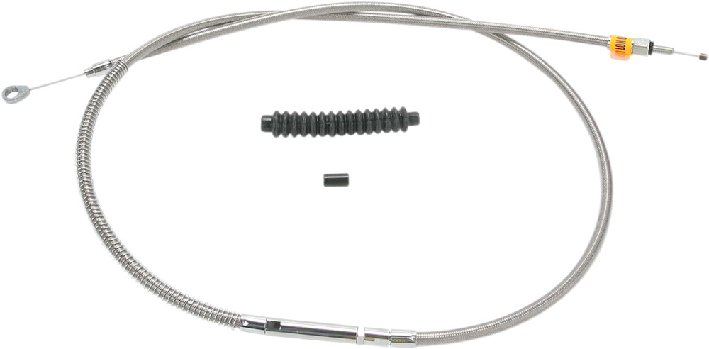 Barnett Stainless High Efficiency Clutch Cable Std Harley FXD FXDWG 1023010006HE