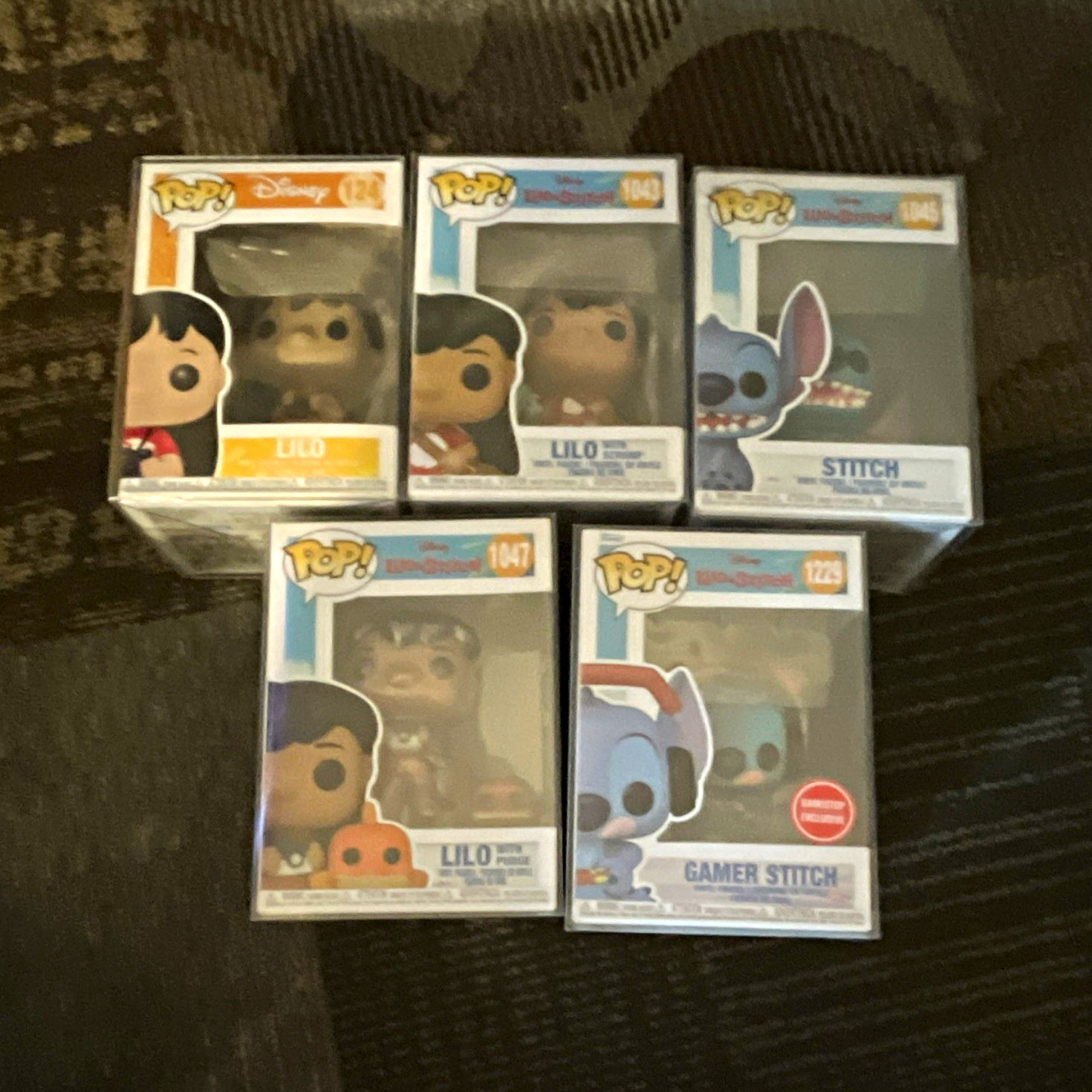 Funko POP! Disney Lilo & Stitch Vinyl Mixed Lot 5 Lilo Stitch Boxed Unopened