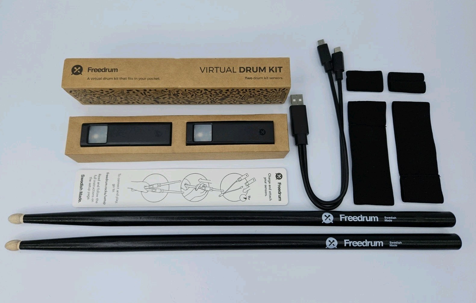 Freedrum Electronic Drum Sticks - Starter Kit!