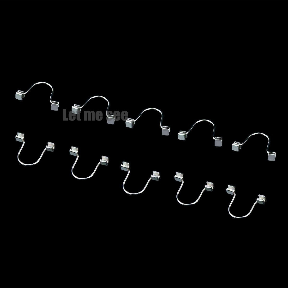 10pcs Dental Orthodontic Anterior Teeth Torque Rectangular Springs