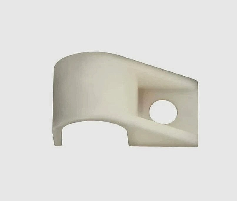 QTY10 3/16" HEAVY DUTY NYLON CABLE "U" CLAMP WIRE "P" CLIP NATURAL 22HDC1720