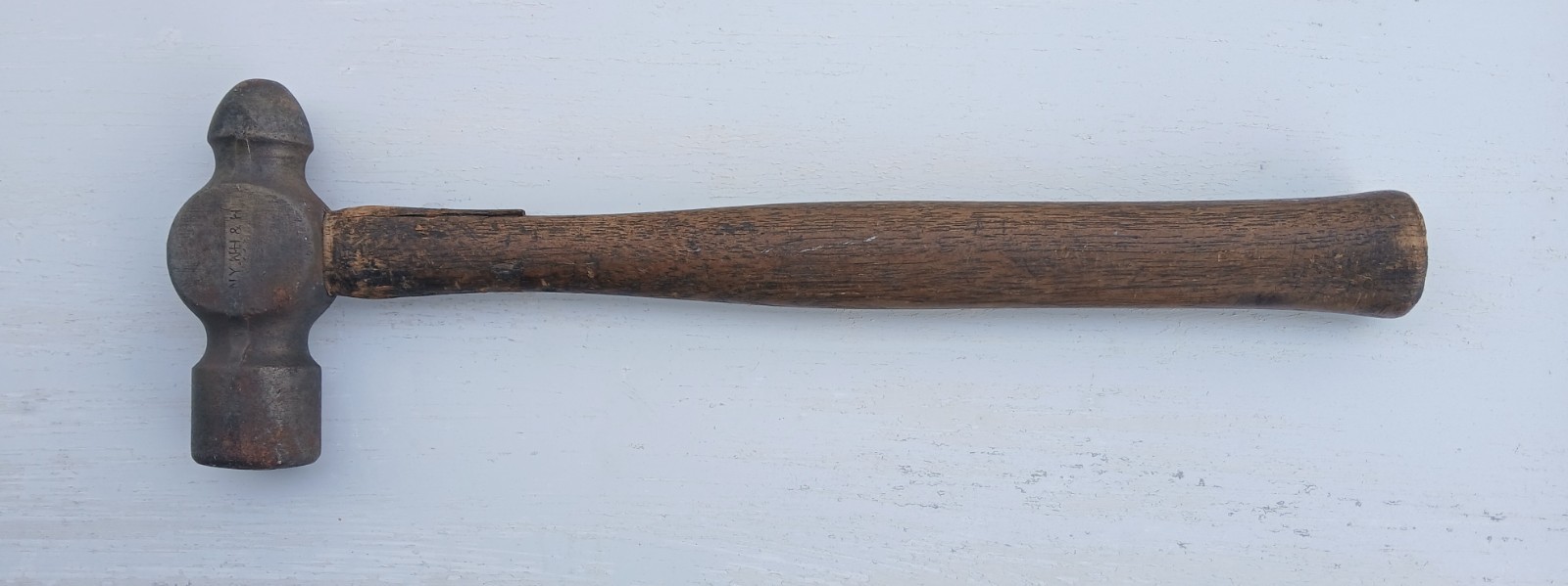 Vintage Ball Peen Hammer - New York, New Haven & Hartford Railroad - NY, NH, & H