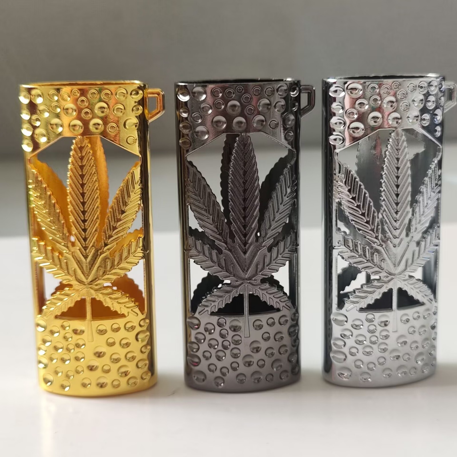 New 1PC Metal Lighter Case Cover Shell Fits Bic J6 Size Lighter Case Cover