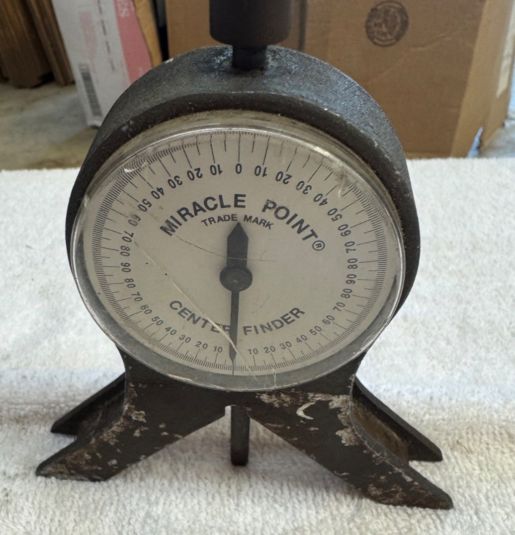 J&L industrial supply co. Miracle Point Model 900 Magnetic Base Center Finder