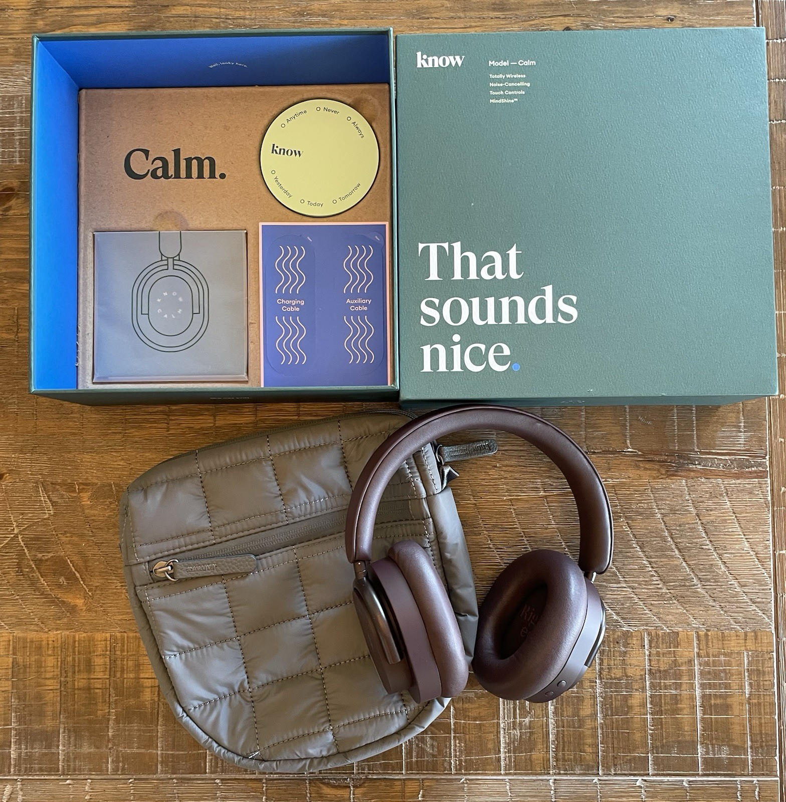 Know Calm Wireless Noise Cancelling Headphones
