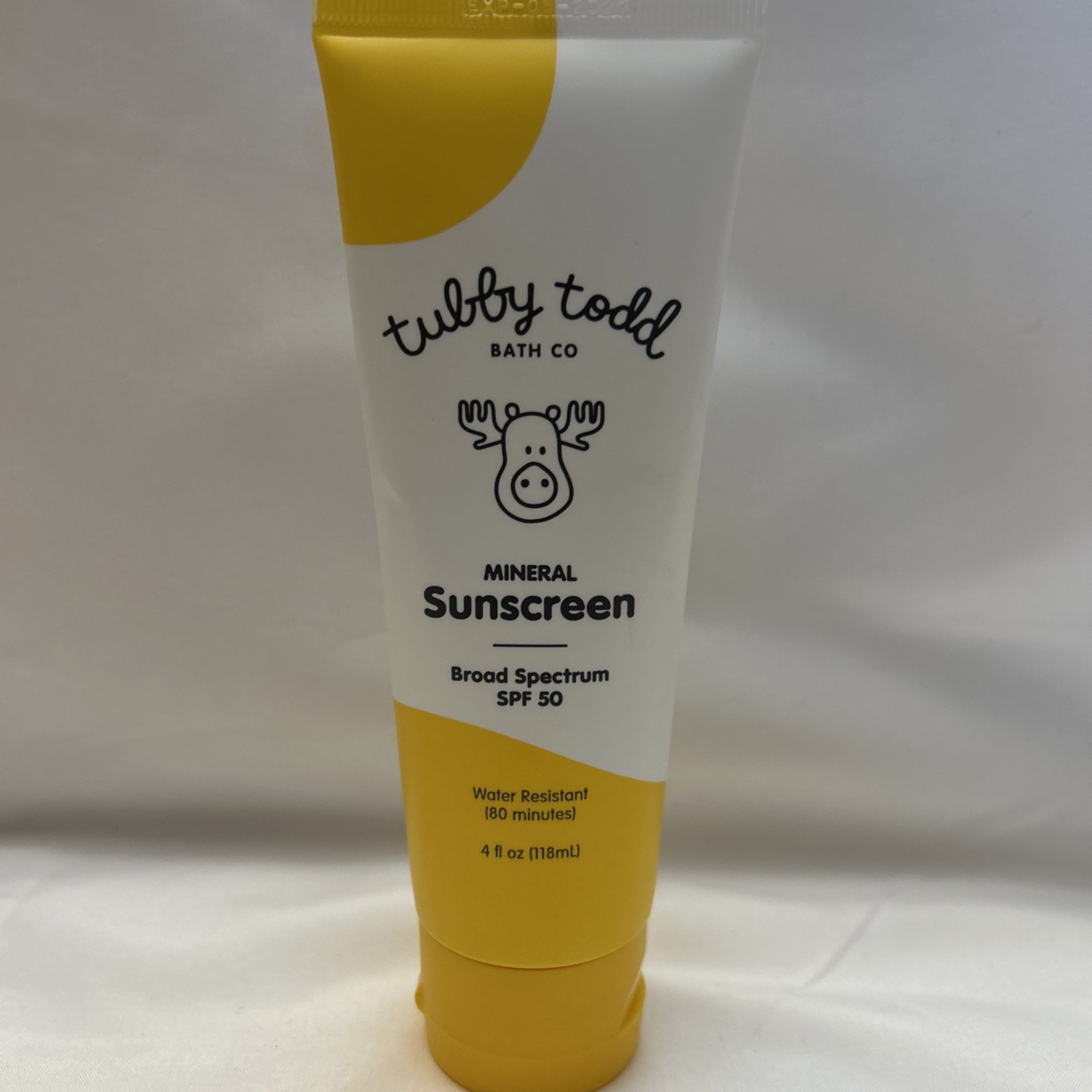 Tubby Toda Mineral Sunscreen SPF 50 4 fl oz / 118 Ml NWOB Brand New No Box