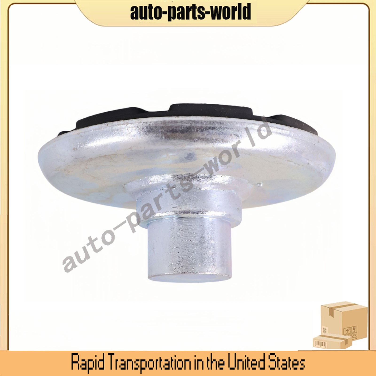 For Atlas Automotive Equipment Round Lift Adapter with Rubber Pad, 1.5" Peg USA