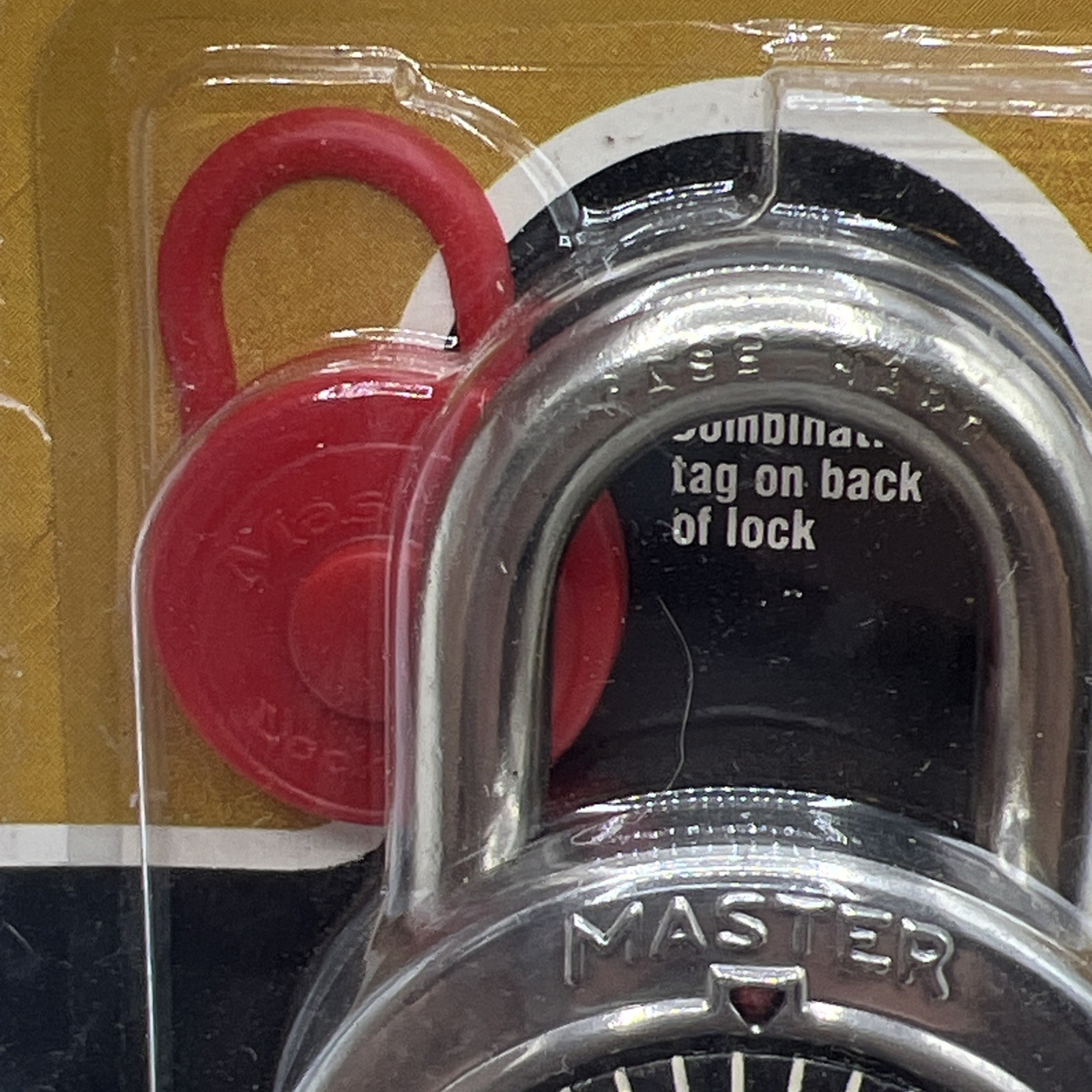 Master Lock Combination Padlock 1500-DM USA