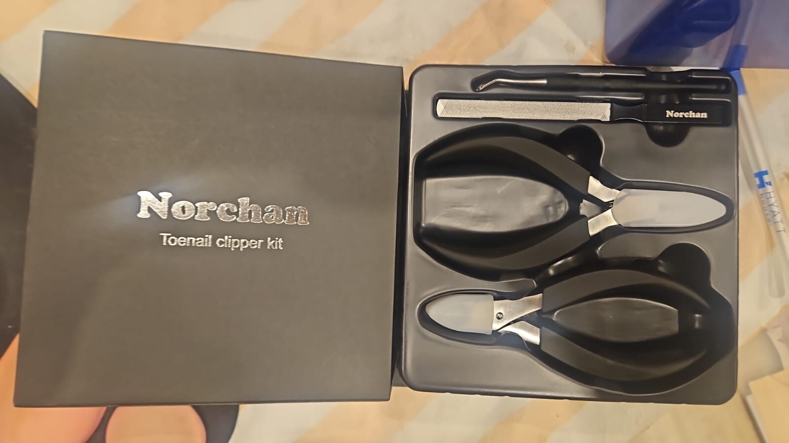 Norchan Toe Nail Clippers Kit Sharp Heavy Duty Gift Set