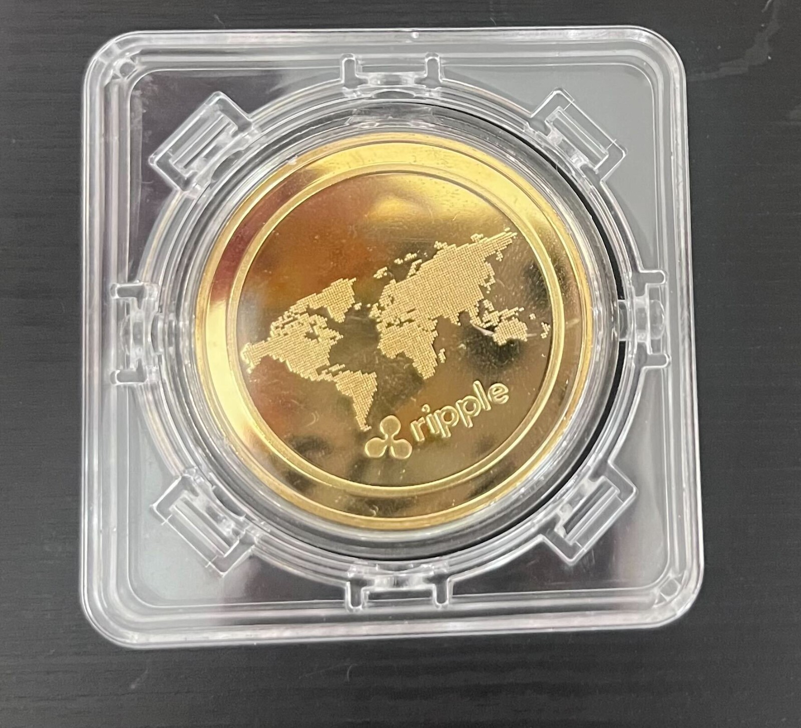 RIPPLE (XRP) Commemorative Coin Limited Edition Collectible Coin-GOLD PLATED