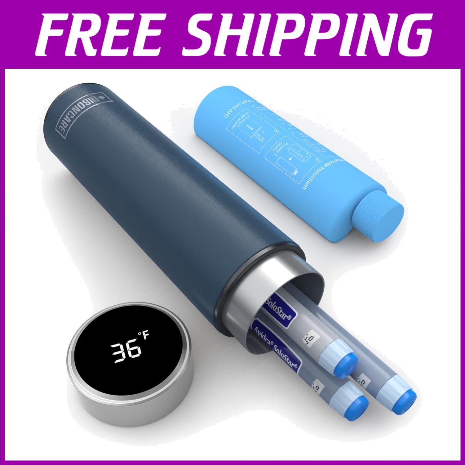 Medication Cooler for Travel - TSA Approved