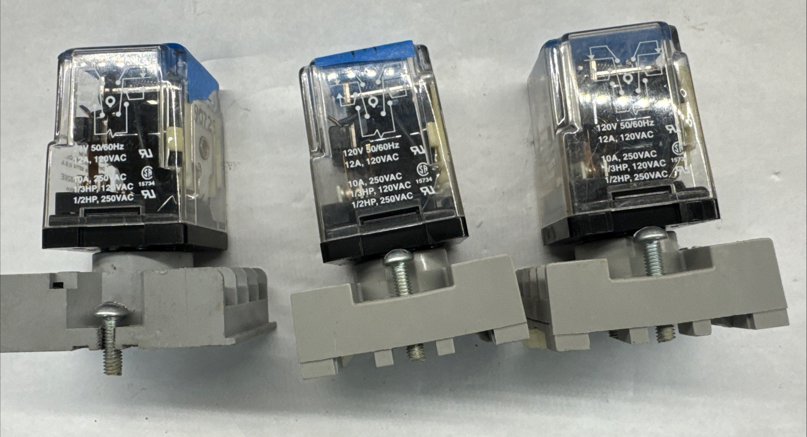 DAYTON 5X826E 120VAC 10A 250VAC 1/3HP 120VAC 1/2HP 250VAC 24 VAC COIL Lot of 3
