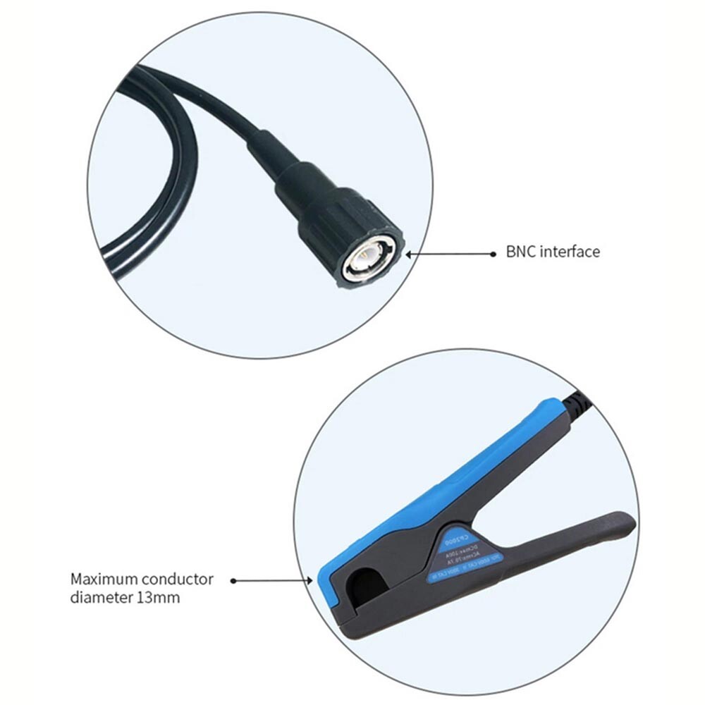 Micsig Universal Current Measuring Tool AC/DC Current Probe Bandwidth 10A/100A