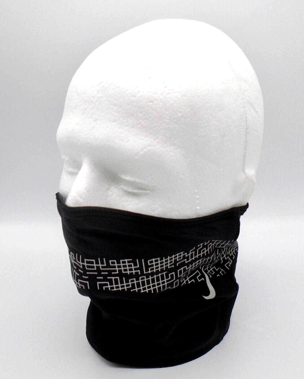 Nike Neck Warmer 360 Adult L/XL Therma Fit Running Black/Silver