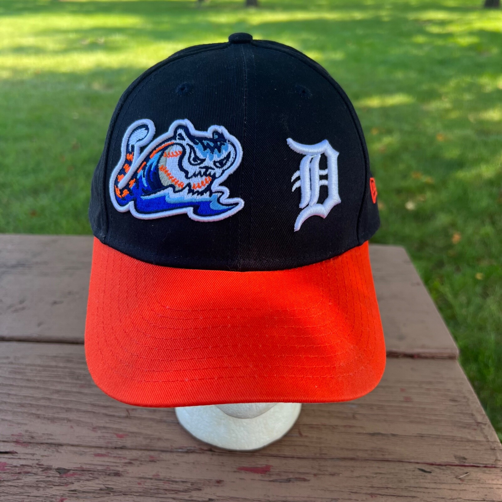 Detroit Whitecaps New Era 9FORTY Youth Minor League Baseball Hat Cap  Hook Loop