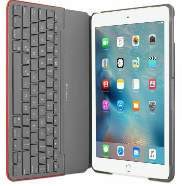 Logitech Canvas Keyboard Folio Case for iPad Air 2 - Red (920-007273)