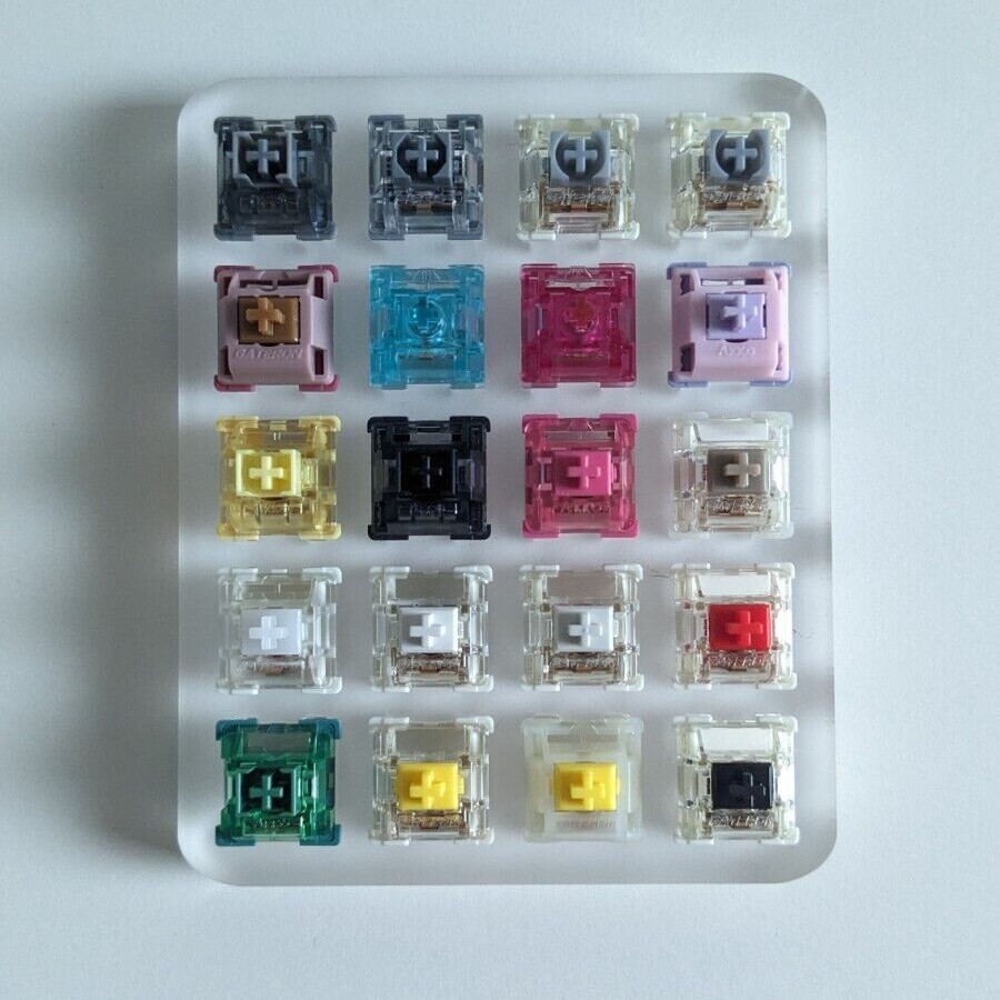 Mechanical Keyboard Complete Linear Switch Tester - Mixed Key Caps
