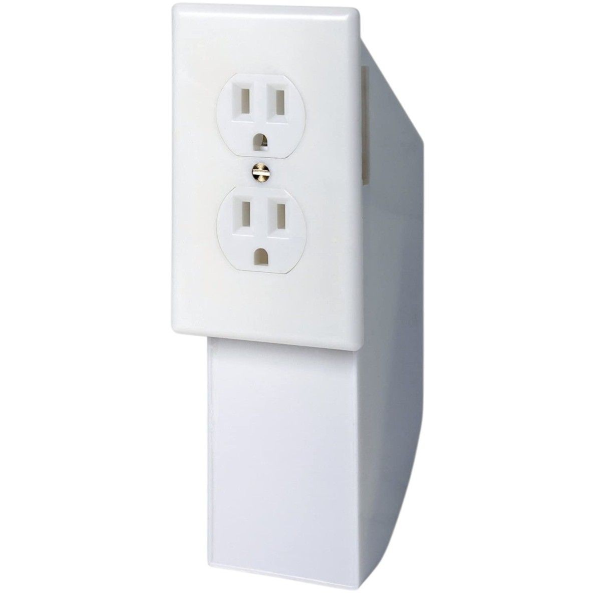 Hidden Wall Outlet Safe Diversion Safe Key Lock White Concealed Compartment