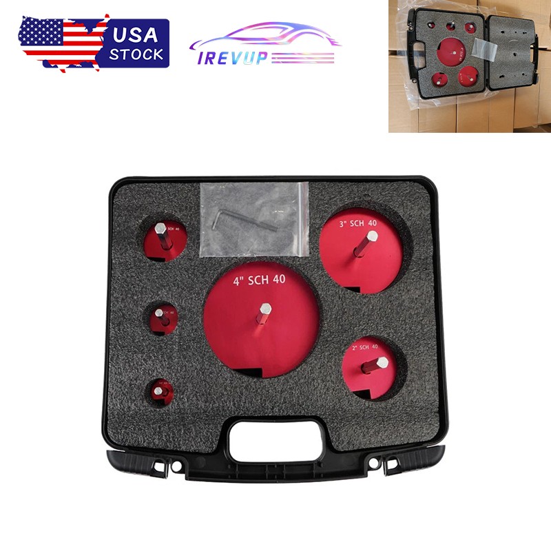 For Reed Tool Clean Ream Extreme Plastic Pipe Fitting Reamer Kit 04529 PPRK6