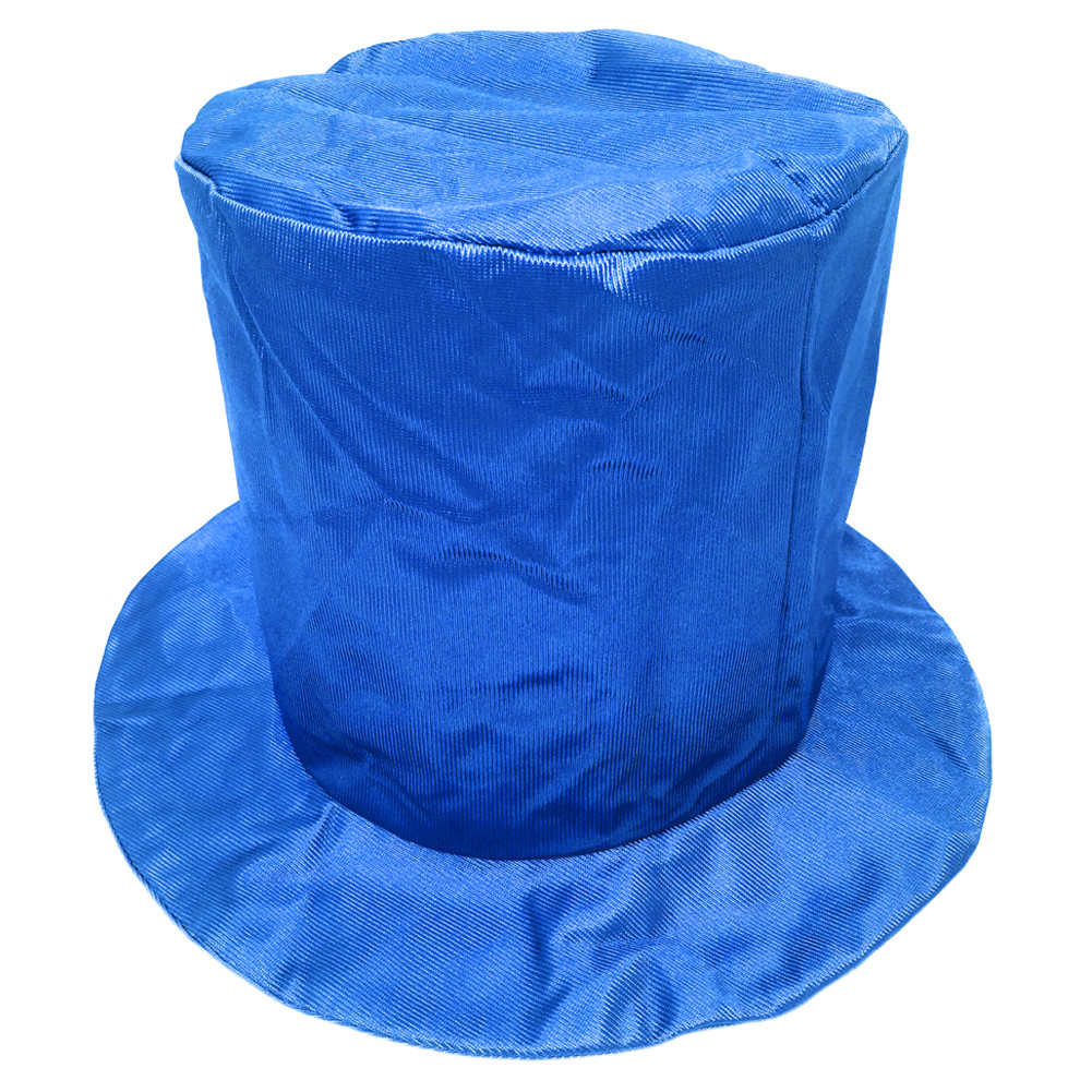Child Shiny Blue Top Hat ~ FUN HALLOWEEN, COSTUME, NEW YEAR'S, BIRTHDAY, PARTY