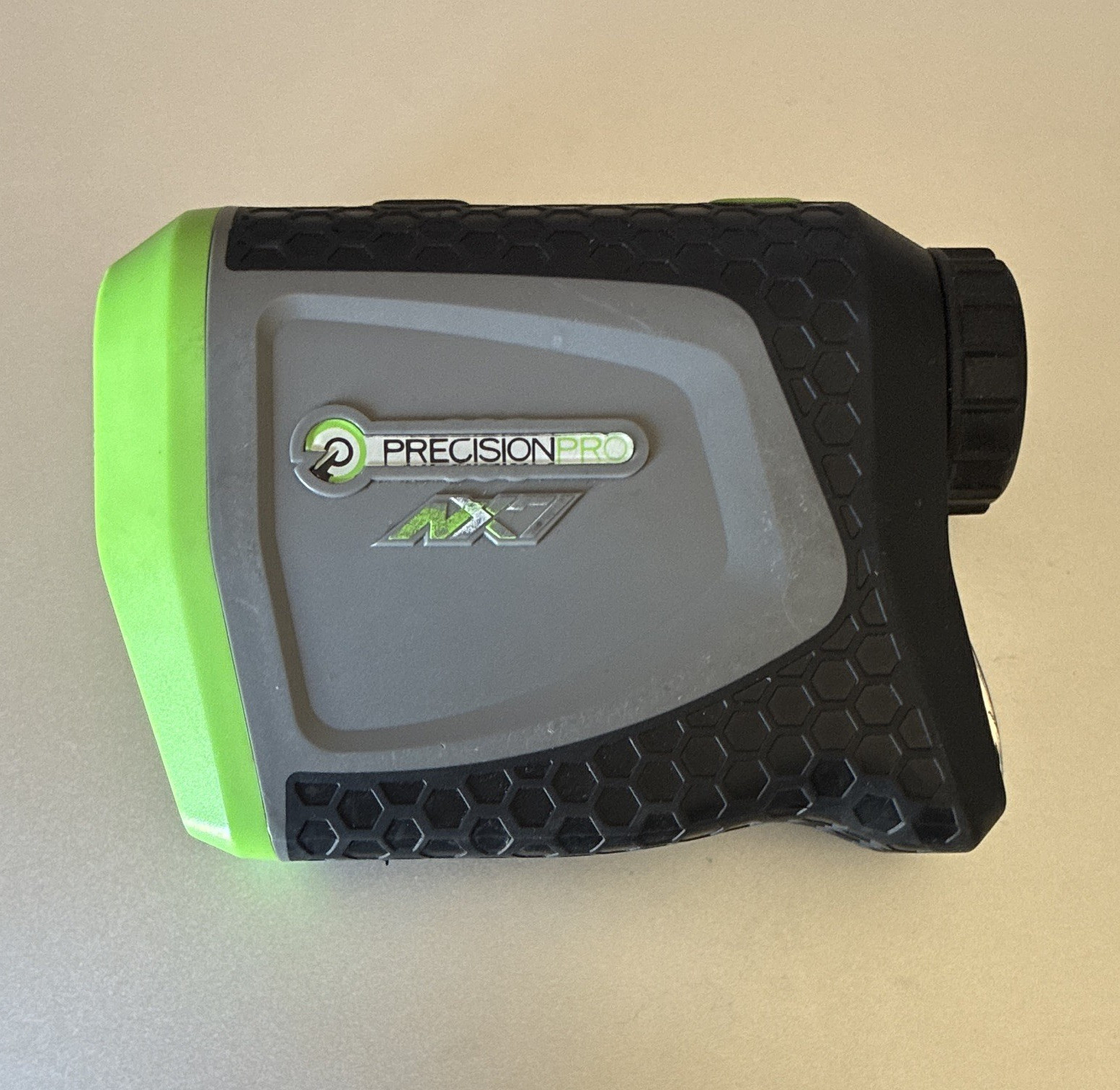Precision Pro NX7 Slope Golf Laser Rangefinder, Black/Gray/Green