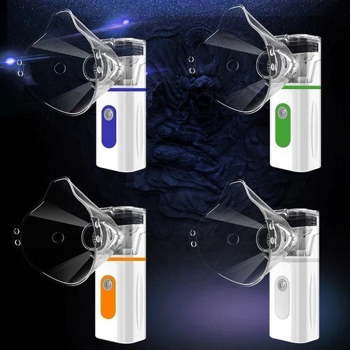 Portable Handheld Mesh Nebuliizer w/3 Attachments for Adults and Kids