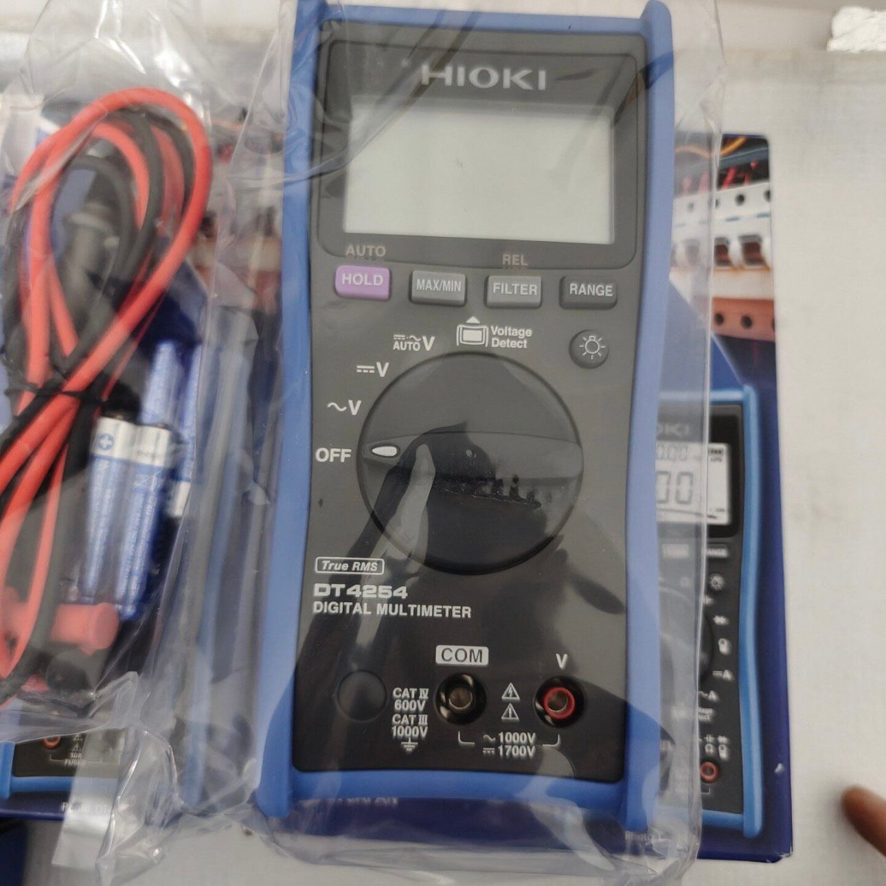 HIOKI DT4254 multimeter photovoltaic 1500v DC voltage PV dedicated true effectiv