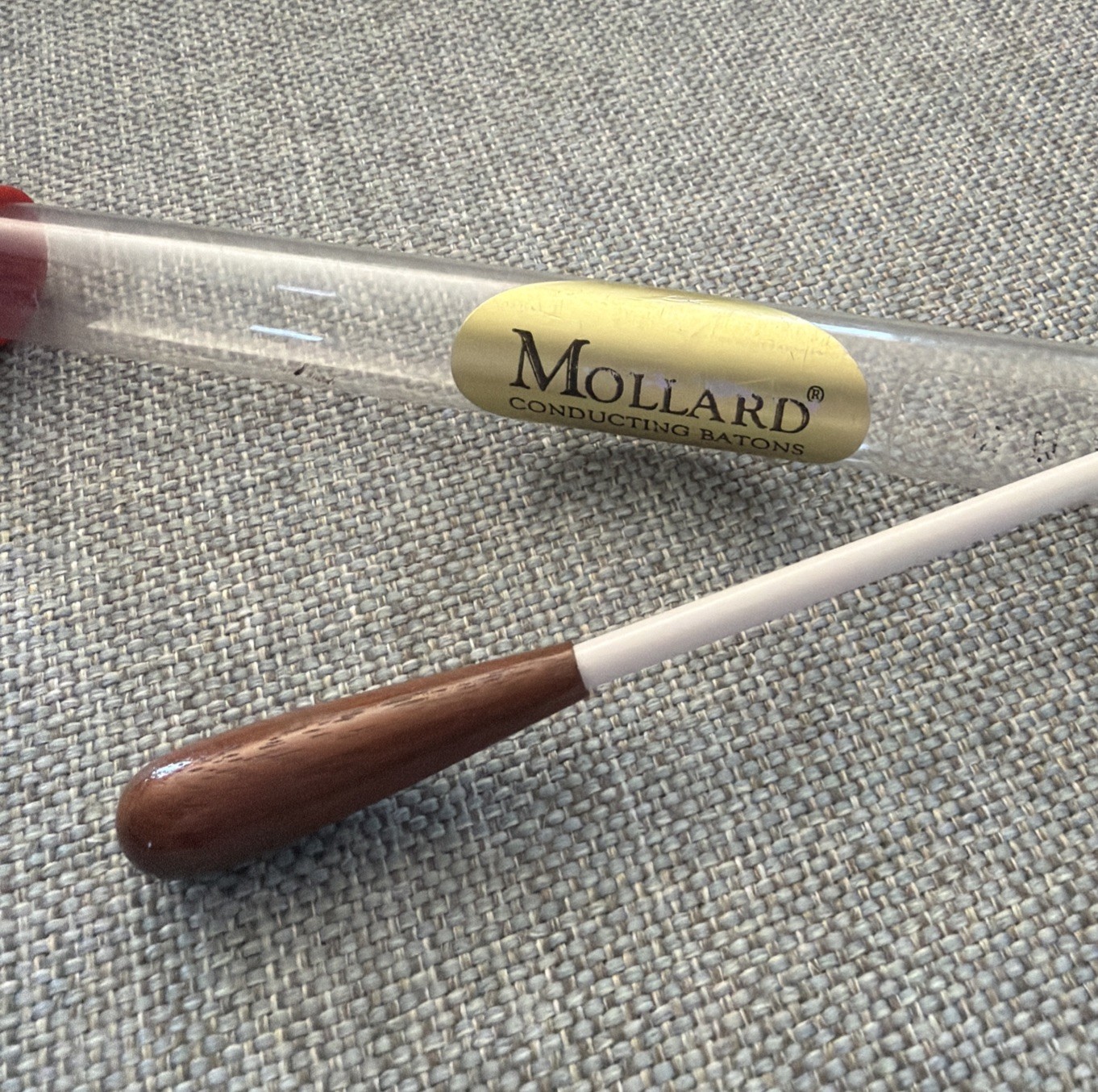 Mollard 12” CONDUCTING BATON Walnut With Protective Case